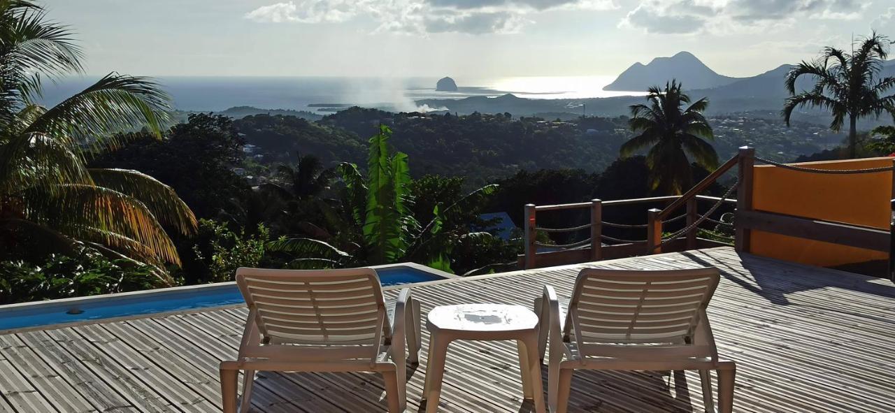 Villa Cosaroe 6-14 Pers Piscine Et Superbe Vue Mer Panoramique Riviere-Salee Dış mekan fotoğraf