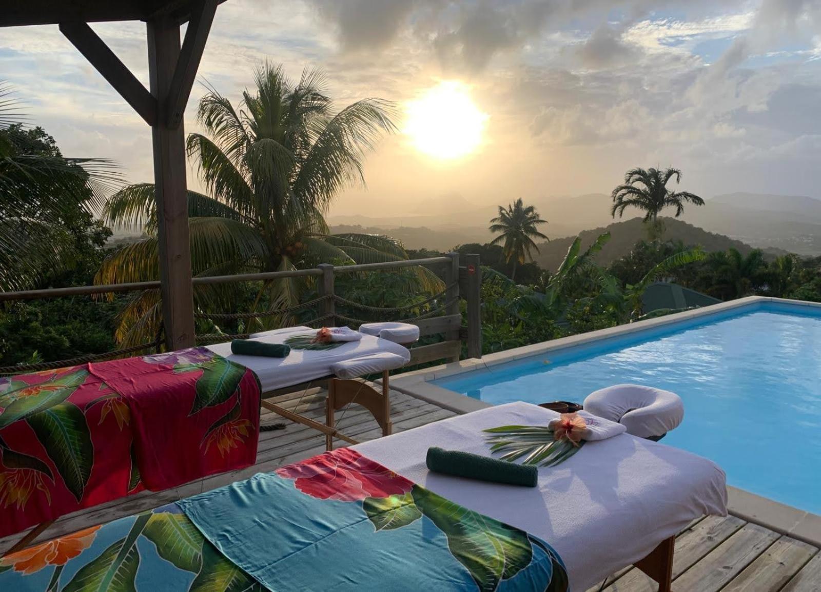 Villa Cosaroe 6-14 Pers Piscine Et Superbe Vue Mer Panoramique Riviere-Salee Dış mekan fotoğraf